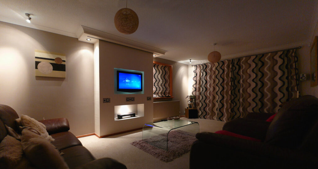 false chimney breast
